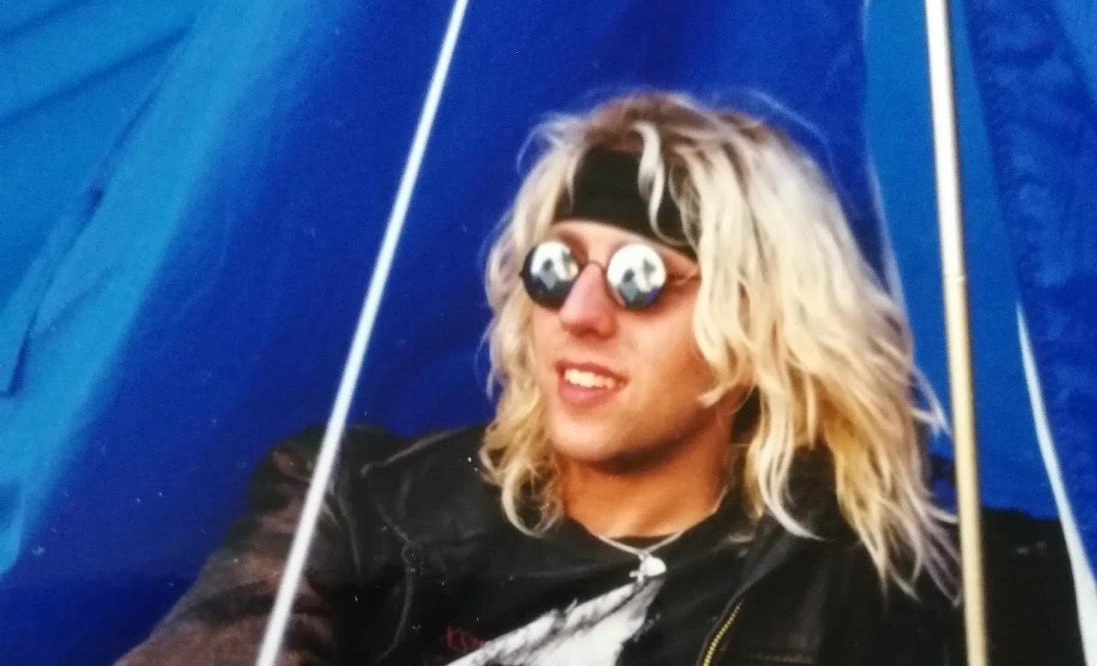 Rikard Karlsson på Roskildefestivalen 1988